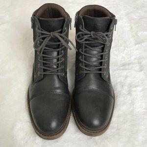 𝅺Rye By Hawker Rye Men's Abaleweil 2 Way Work Boot Dark Grey Size 10.5